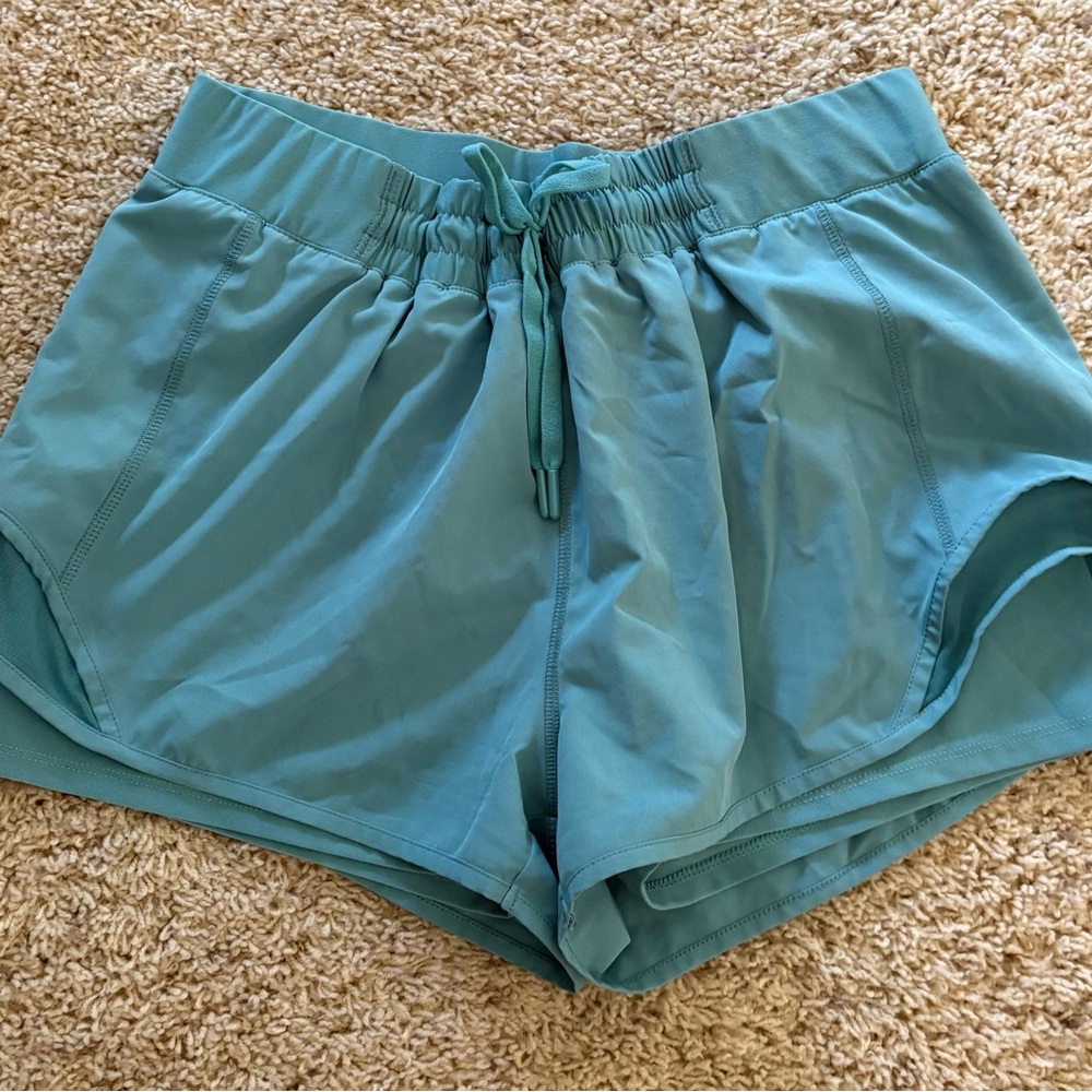Women's Teal Athletic Shorts